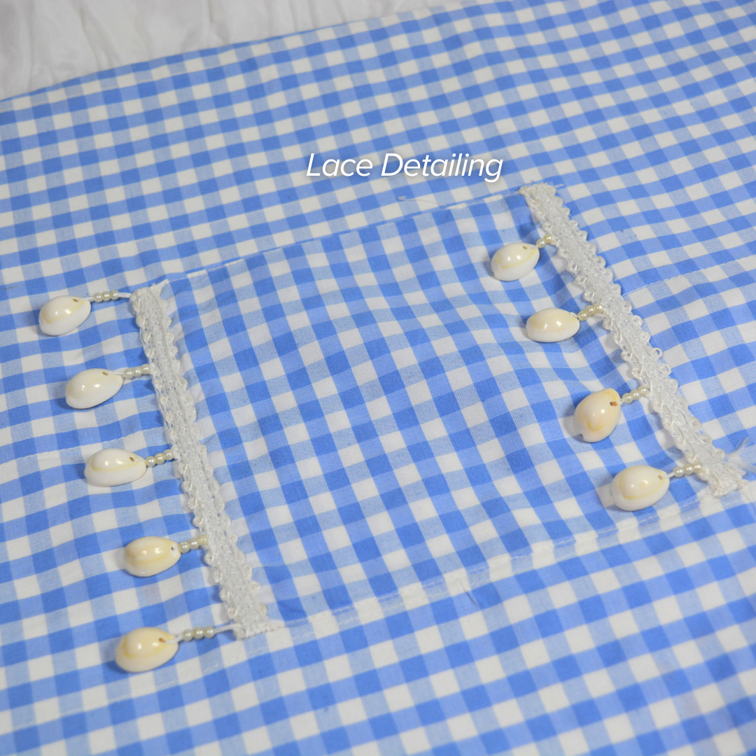 She Shell | Gingham Tote