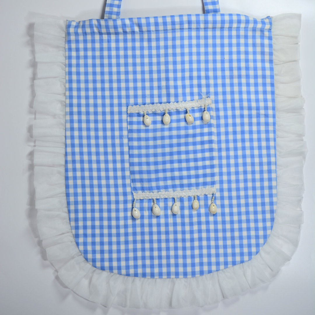 She Shell | Gingham Tote