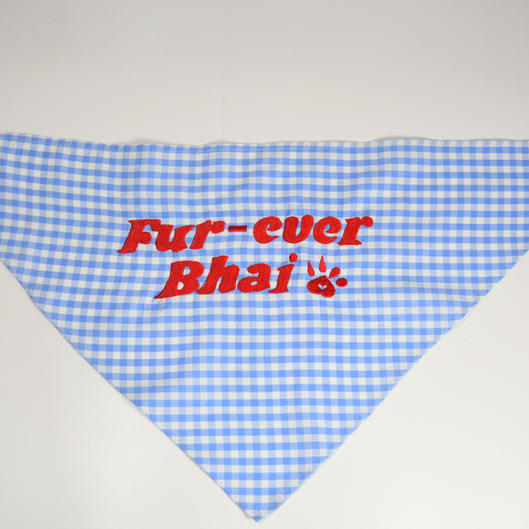 Fur-ever Bhai Bandana | Rakhi Gift for Your Doggo Bro
