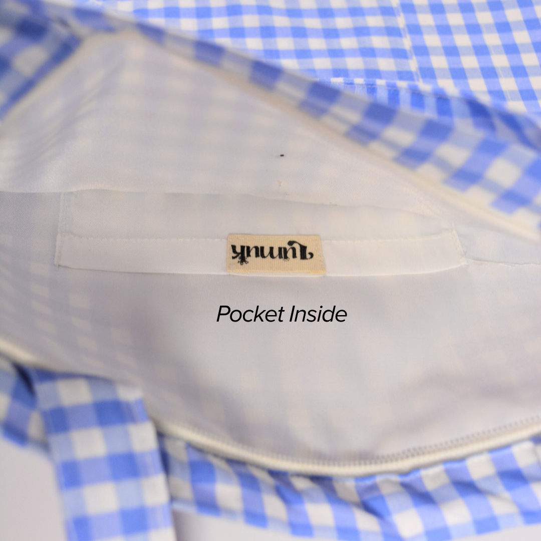 Ocean Eyes | Gingham Tote