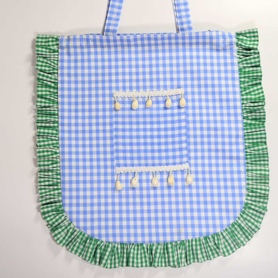 Ocean Eyes | Gingham Tote