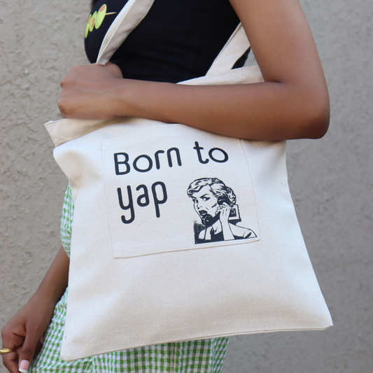 Yapper | Canvas Tote