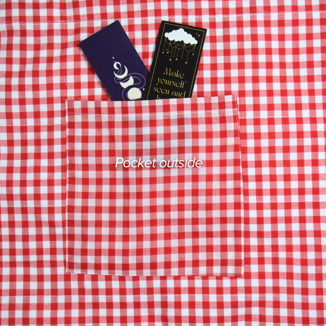 Ruby Ruffles | Gingham Tote