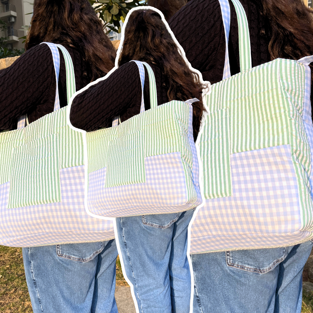Ocean Breeze Tote Bag | Patch it Up