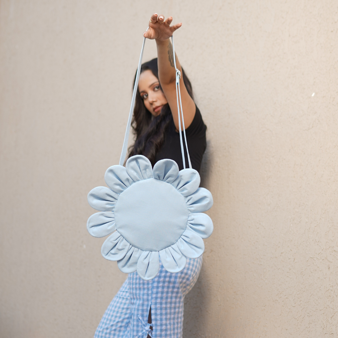Sunflower tote | Blue