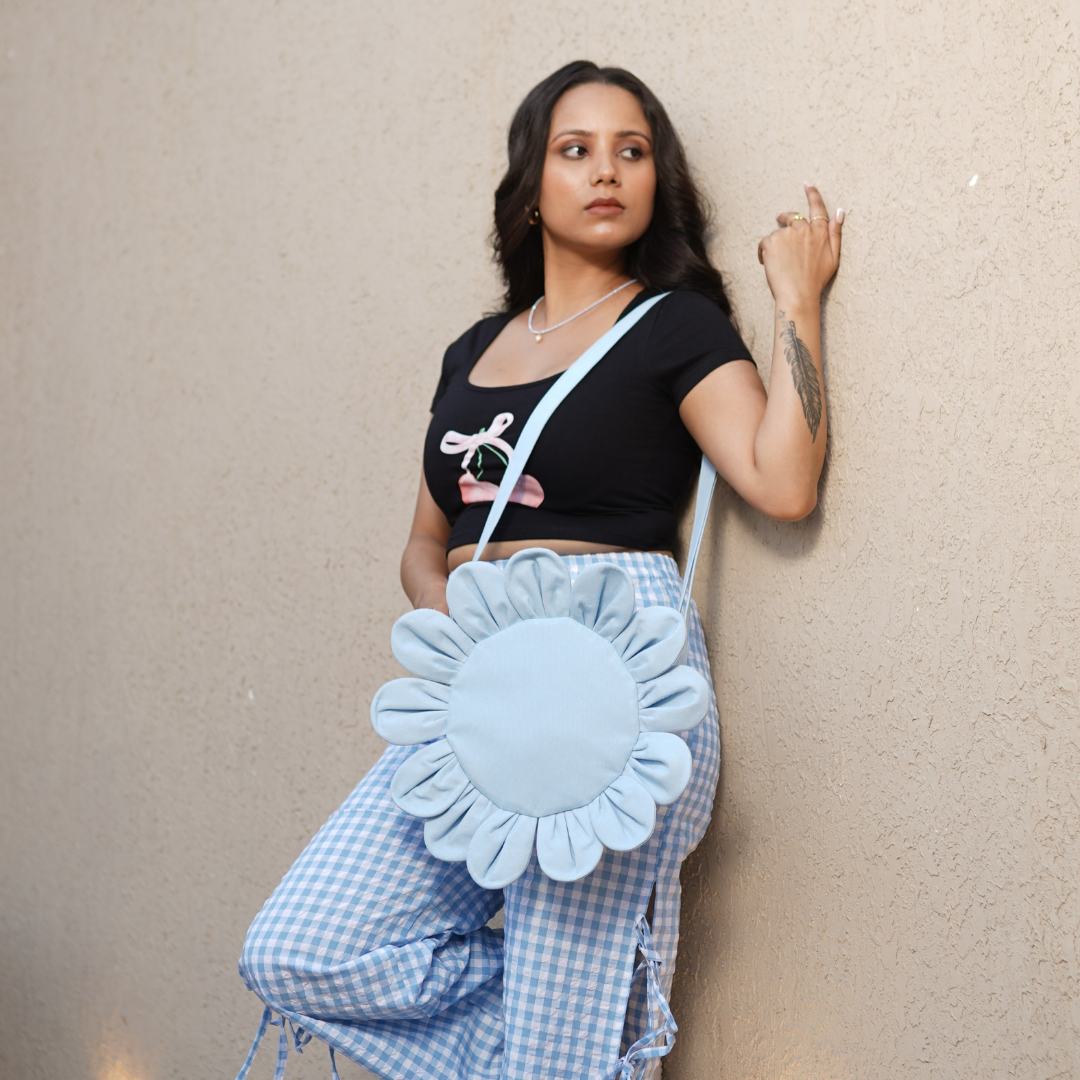 Sunflower tote | Blue