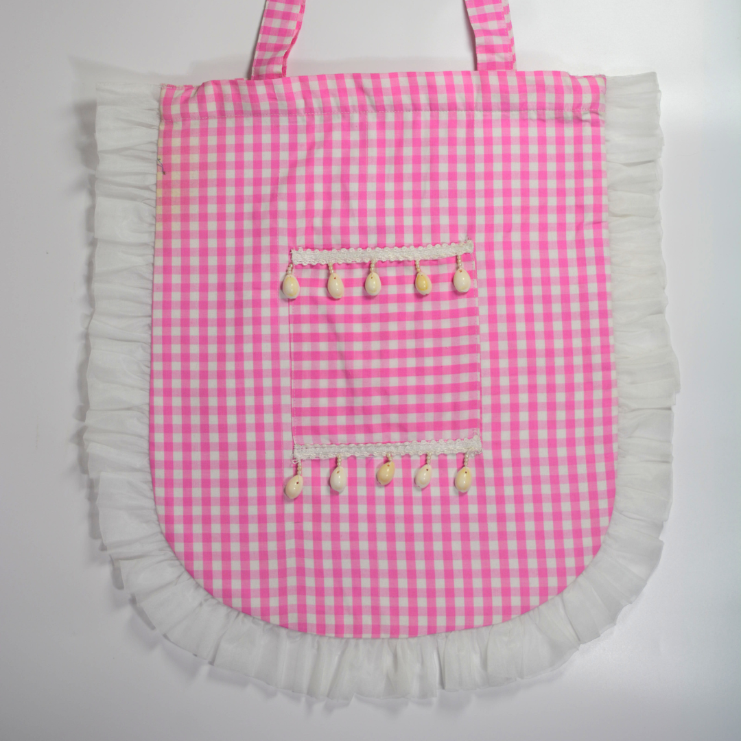 She Shell | Gingham Tote