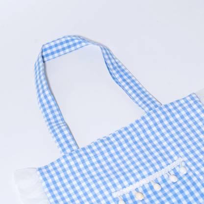 She Shell | Gingham Tote