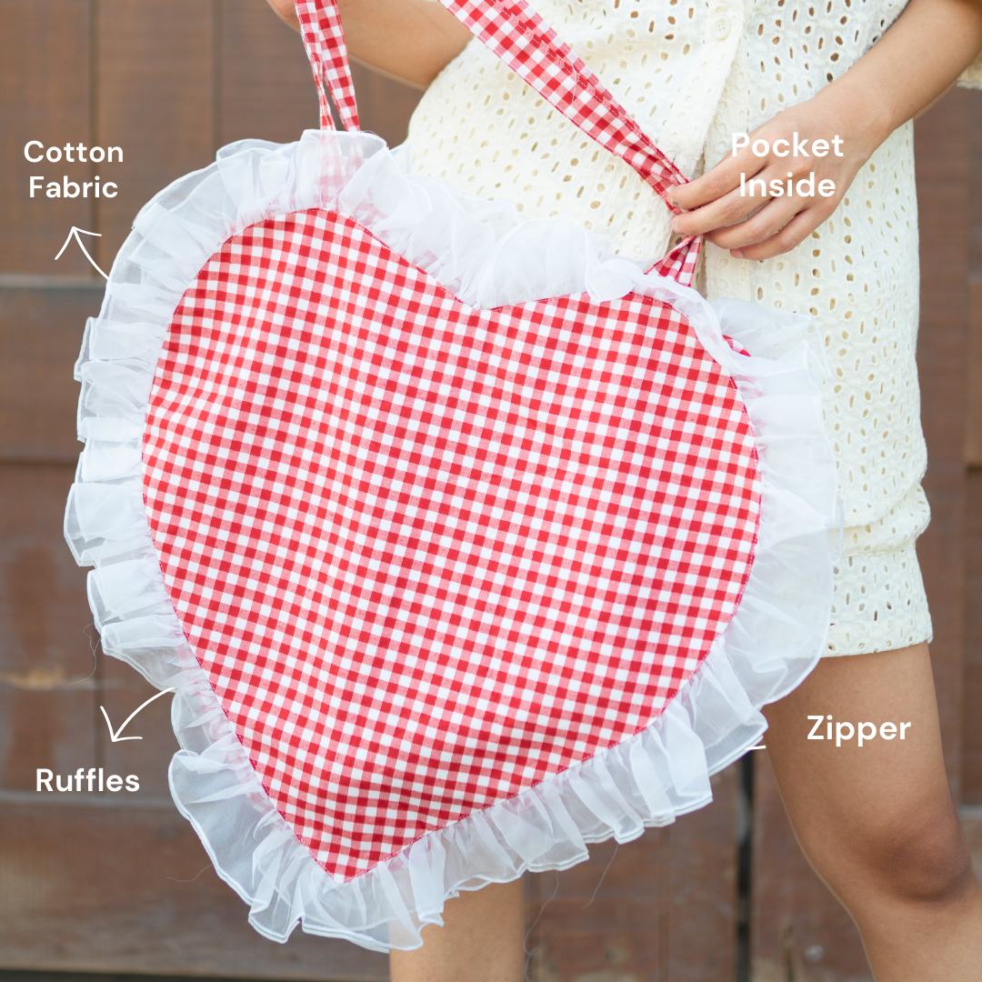 Gingham Grove | Ruffled Hearts