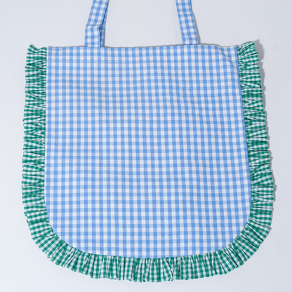 Ocean Eyes | Gingham Tote