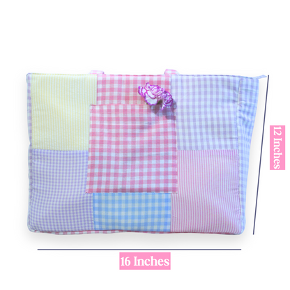 Bubblegum Tote Bag | Patch it Up