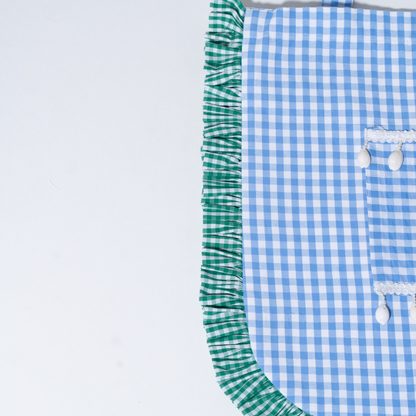 Ocean Eyes | Gingham Tote