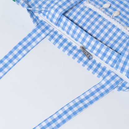 She Shell | Gingham Tote