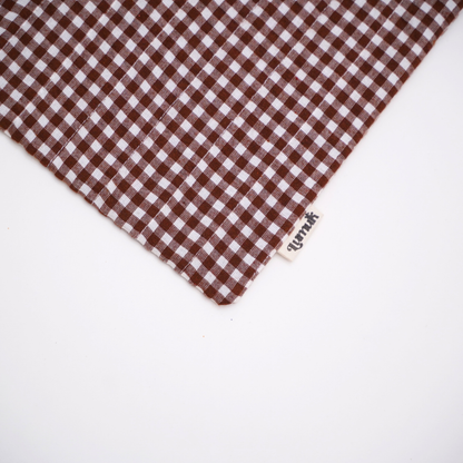 Mocha Check Sleeve