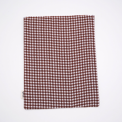 Mocha Check Sleeve