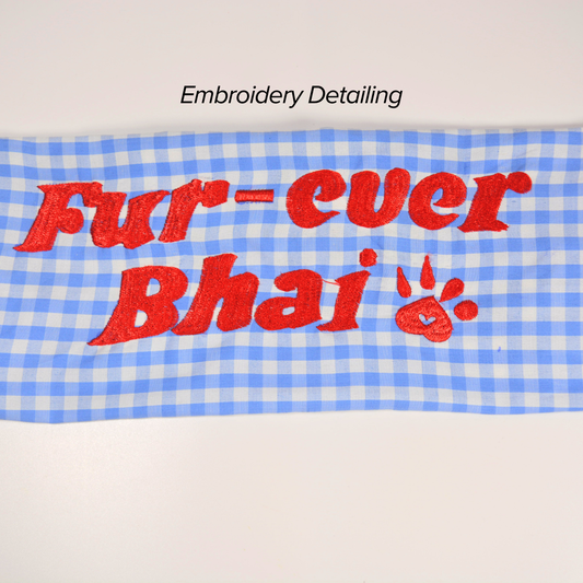 Fur-ever Bhai Bandana | Rakhi Gift for Your Doggo Bro
