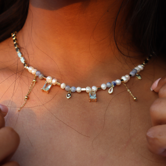 Ocean Shell | Beaded Necklace