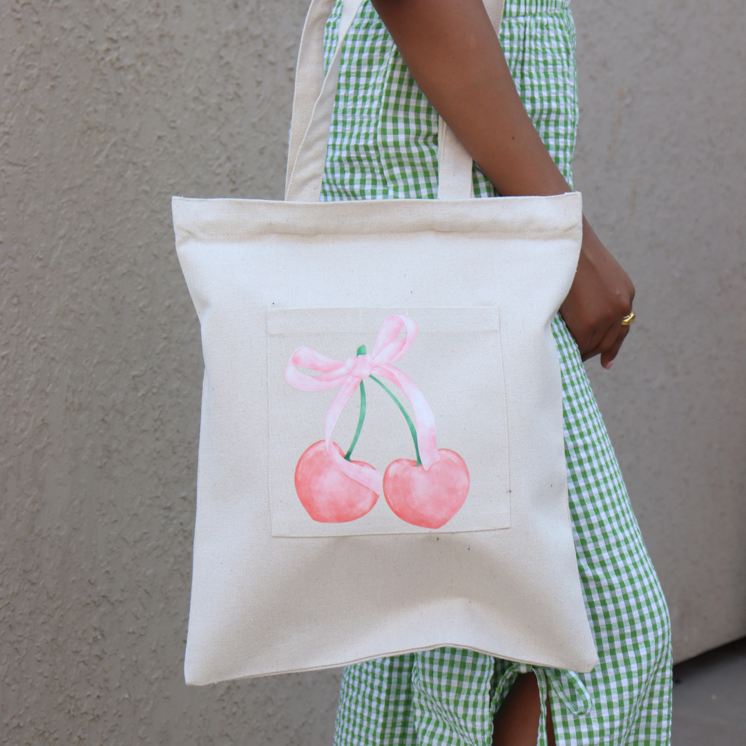 Cherriful | Canvas Tote