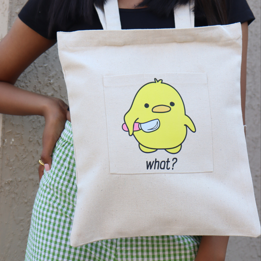 What | Canvas Tote