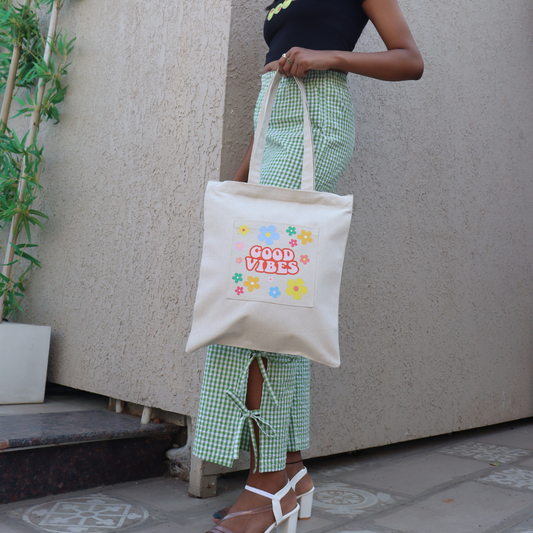 Good Vibes | Canvas Tote