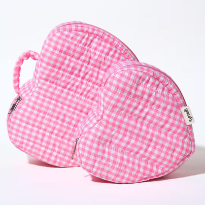 Heart Trip Pouch | Pink