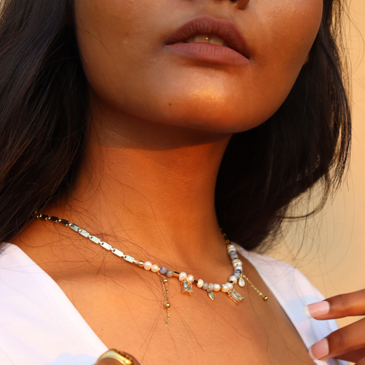 Ocean Shell | Beaded Necklace