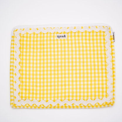 Yellow Poppy Laptop Sleeve