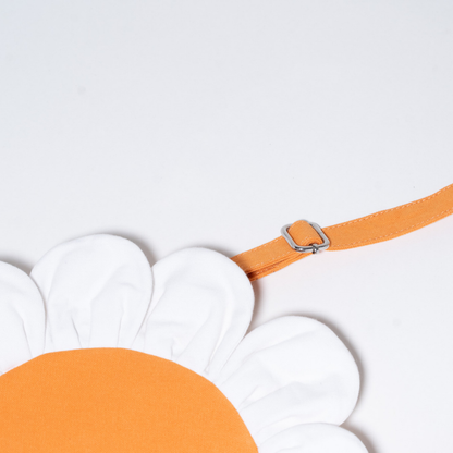 Sunflower tote | White Orange