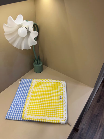 Yellow Poppy Laptop Sleeve